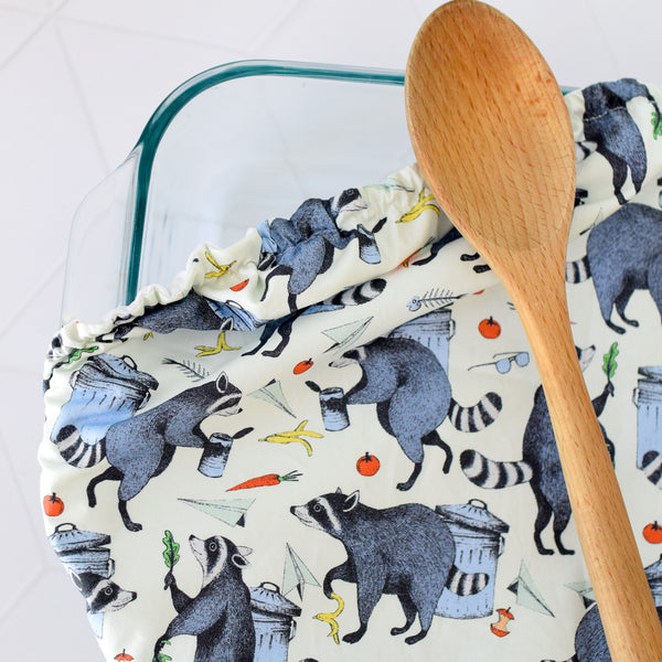 Casserole Dish Covers - Trash Pandas