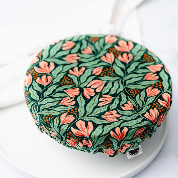 Art Decor Dish Cover in Green
