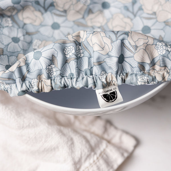 Reusable Dish Cover - Blue Floral
