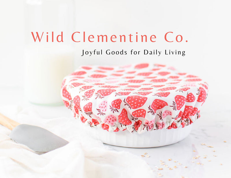 Wild Clementine Co. Reusable Bowl Covers Collection