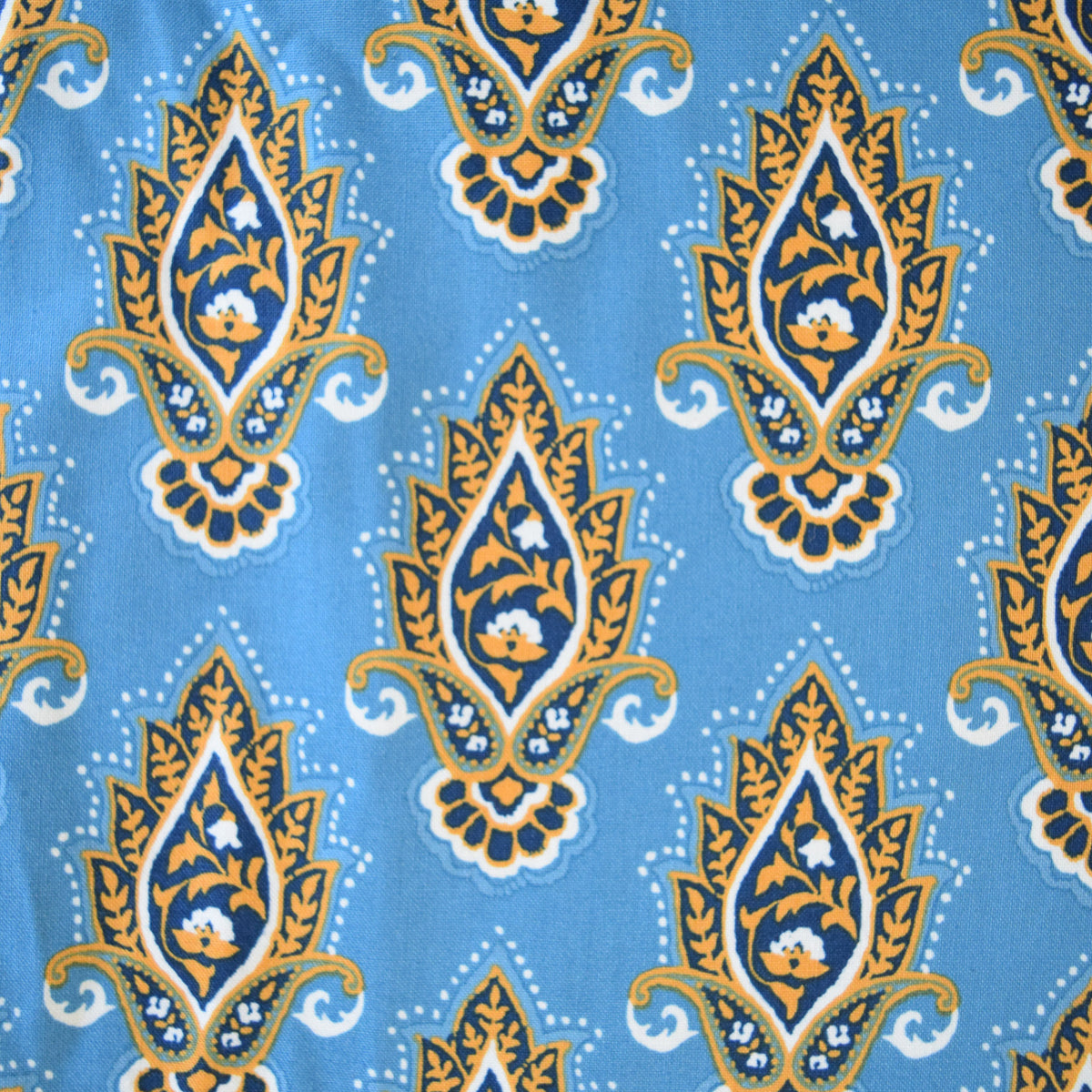 Casserole Dish Covers - Indian Block Print Blue