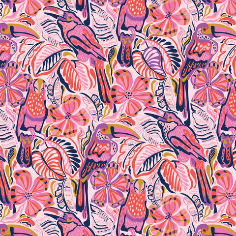 Reusable Dish Cover - Toucan Jungle