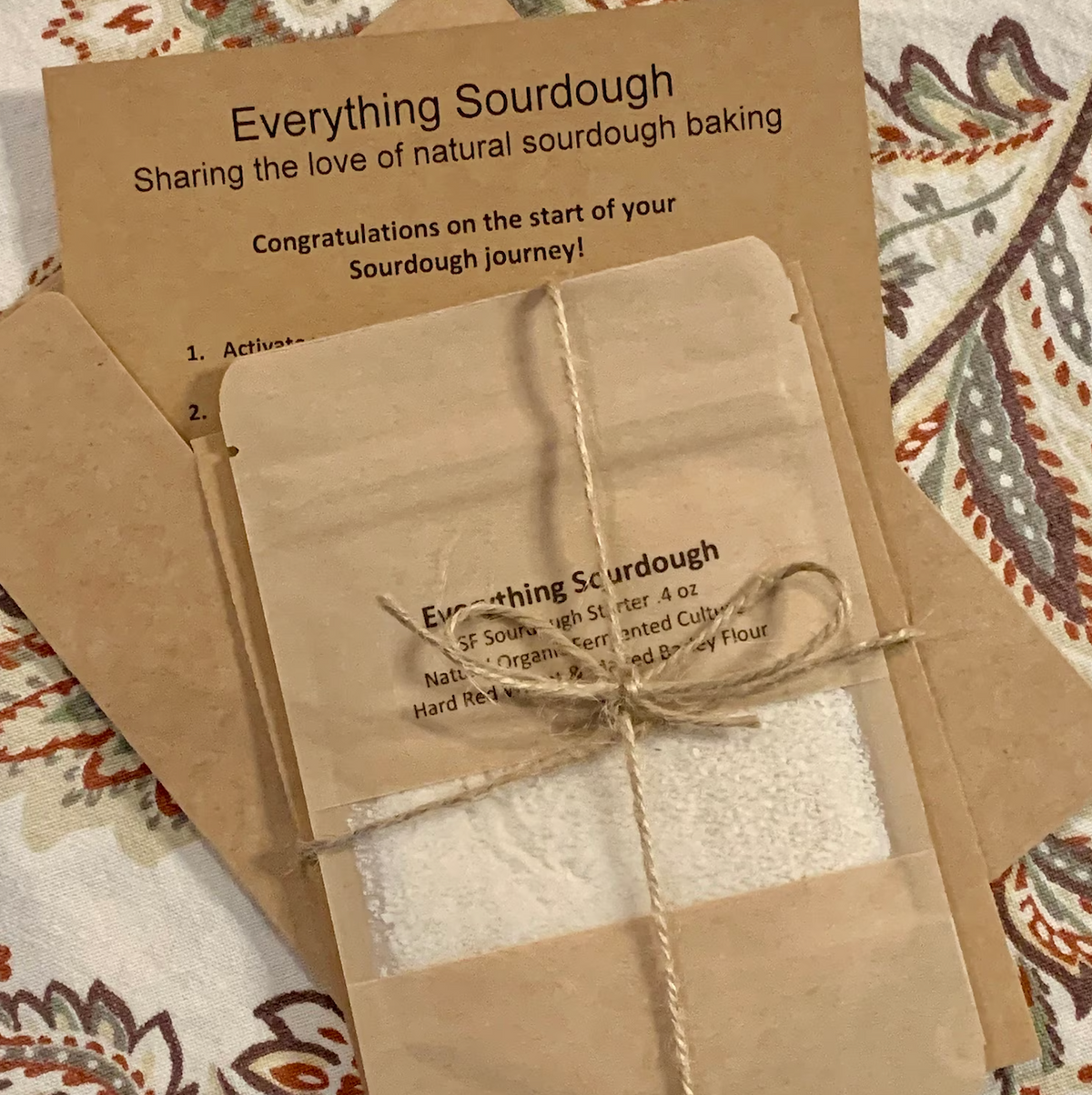 Dehydrated Sourdough Starter