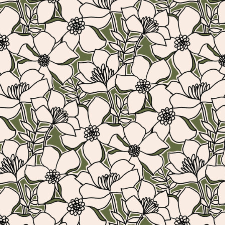 Reusable Dish Cover - Emerald Floral