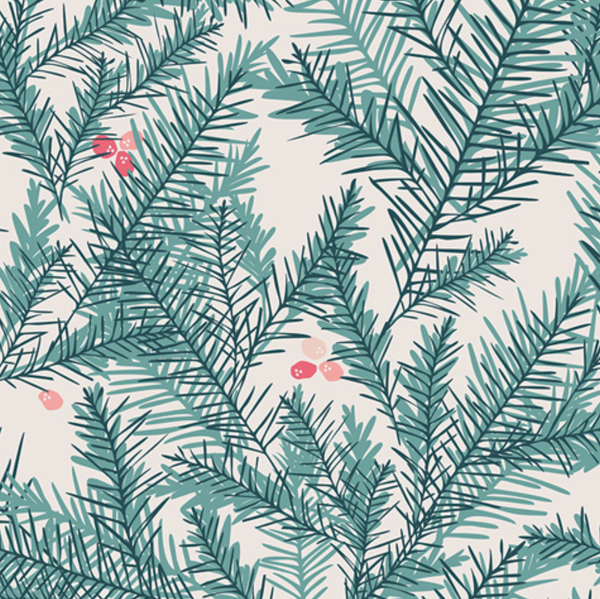 Reusable Dish Cover - Winter Yew