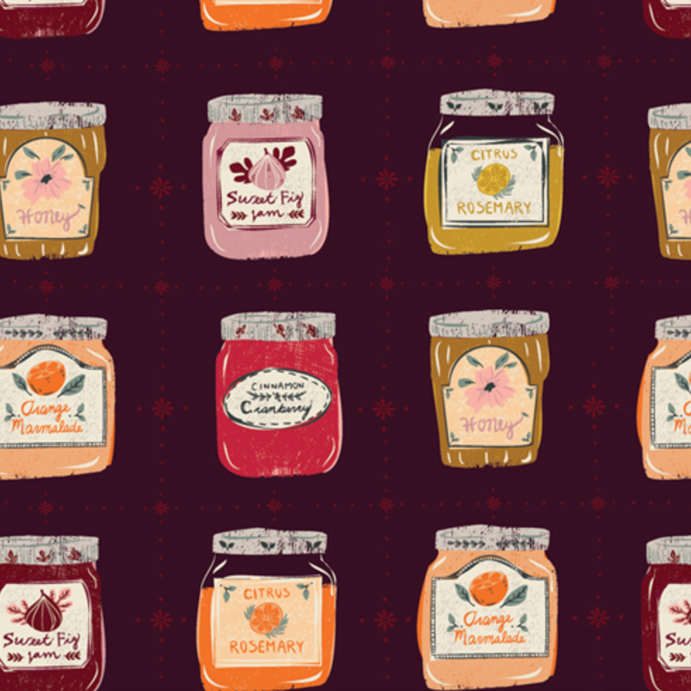 Reusable Dish Cover - Jam Jars