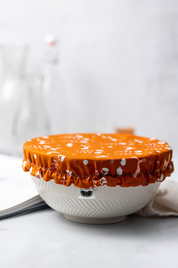 Reusable Dish Cover - Autumn Foxes