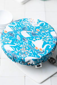 Reusable Dish Cover - Swans