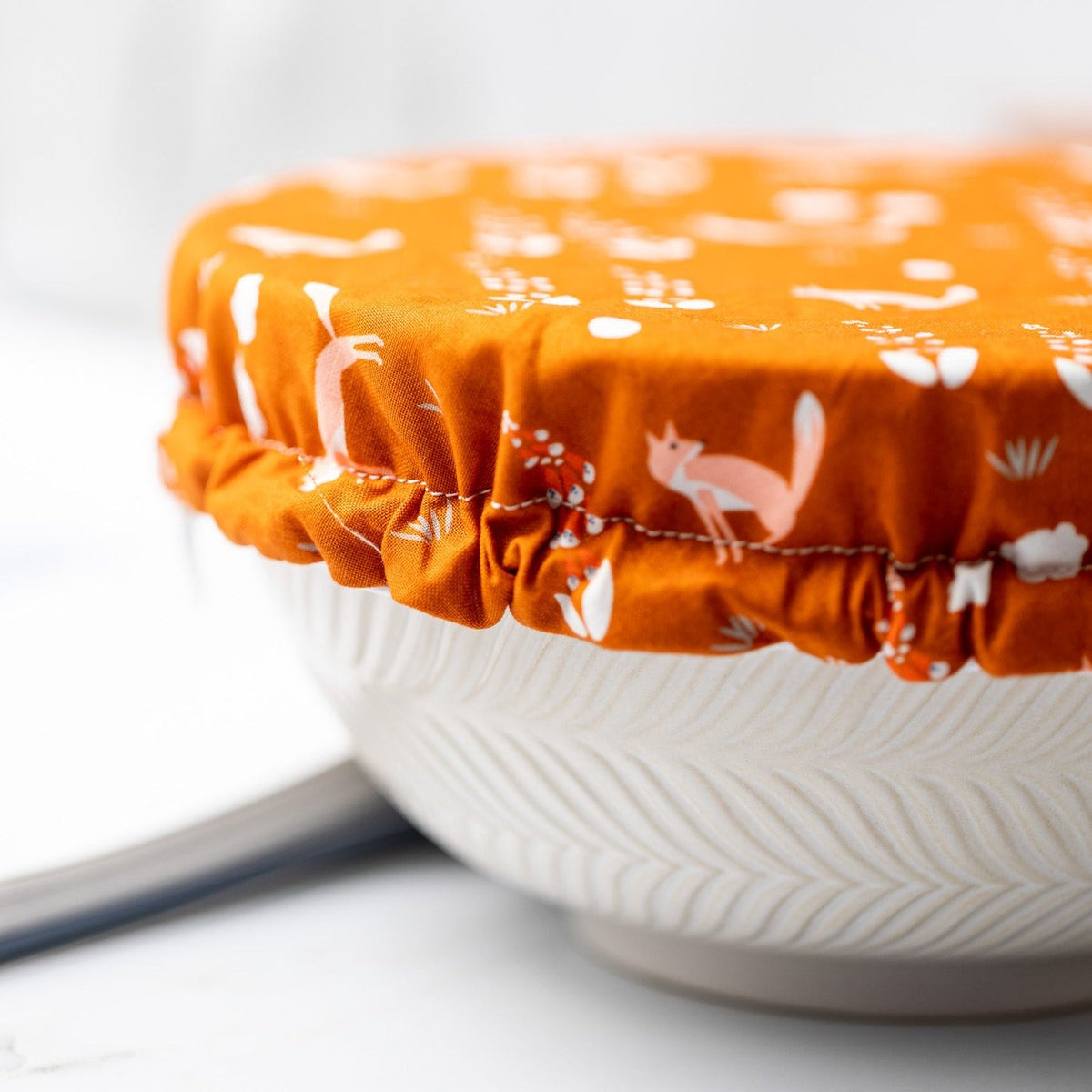 Reusable Dish Cover - Autumn Foxes