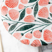 Art Deco Floral Dish Cover by Wild Clementine Co.