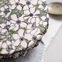 Reusable Dish Cover - Emerald Floral