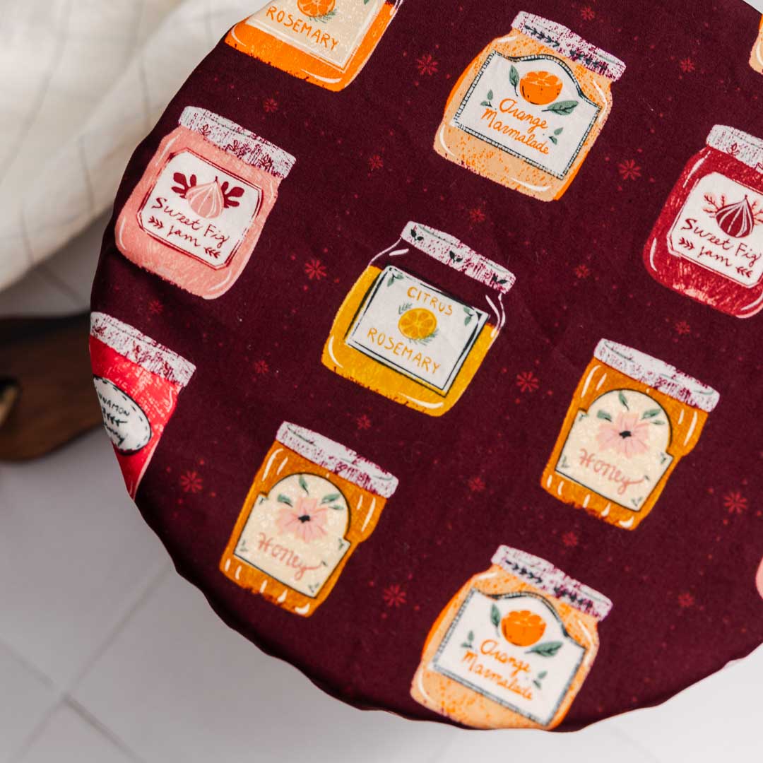 Reusable Dish Cover - Jam Jars