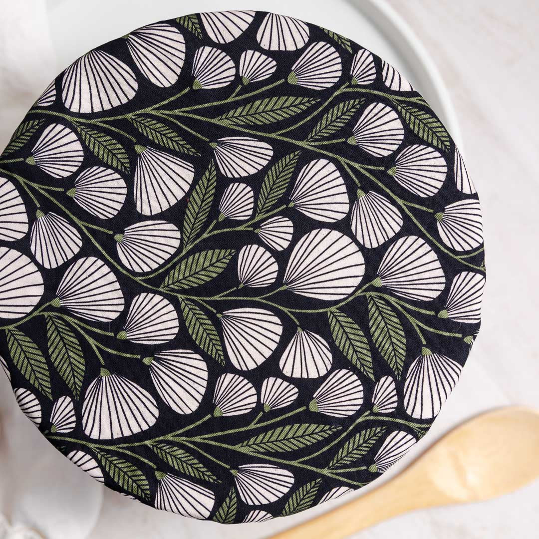 Reusable Dish Cover - Emerald Vines