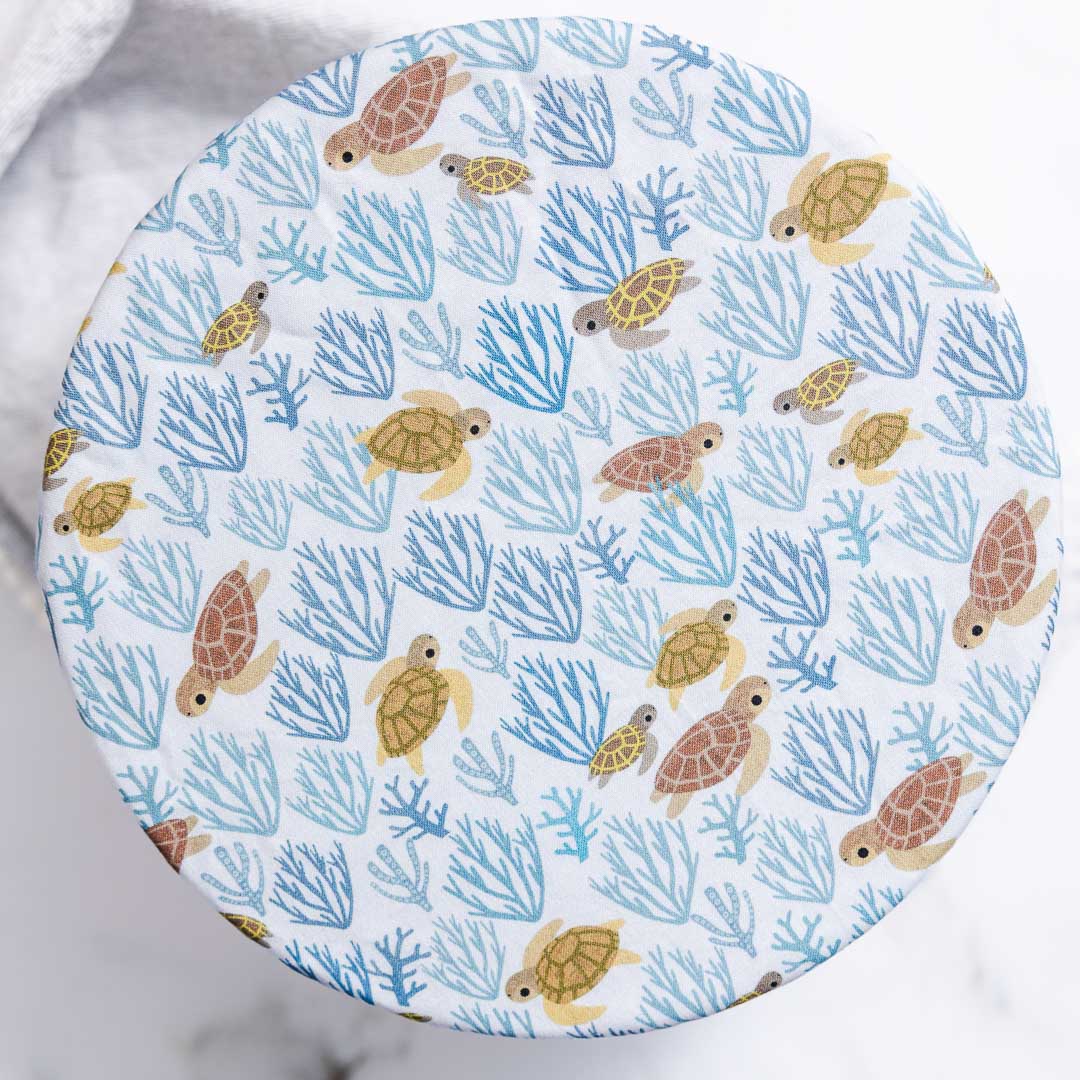Reusable Dish Cover - Sea Turtles