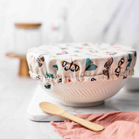 Reusable Dish Cover - Moths