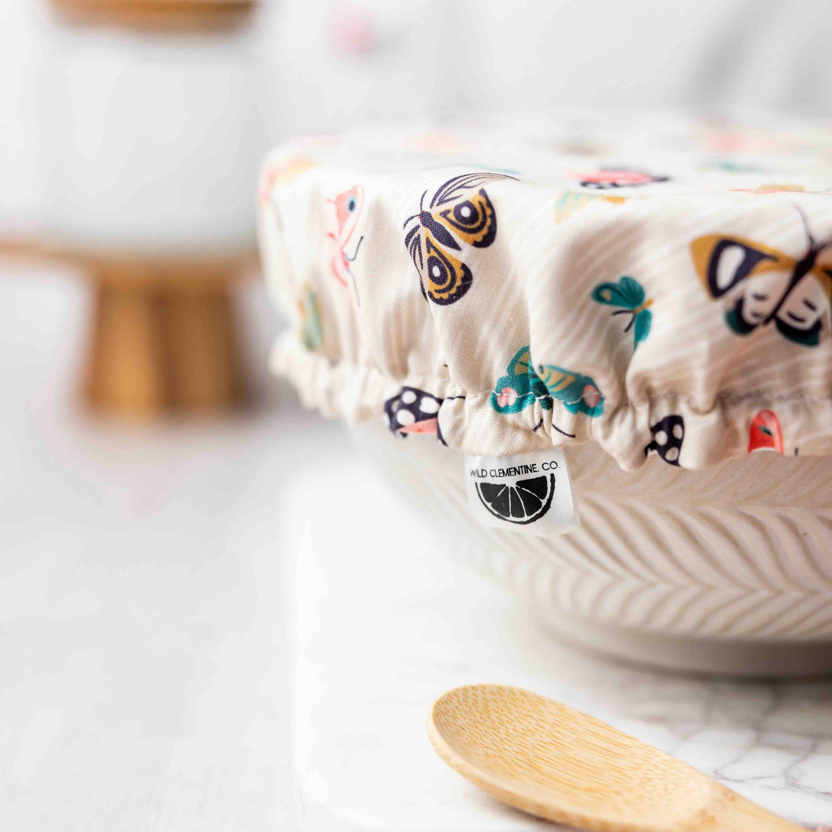 Reusable Dish Cover - Moths