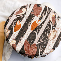 Reusable Dish Cover - Midnight Owls