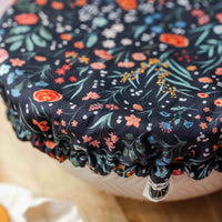 Reusable Dish Cover - Navy Floral #2
