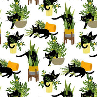 Reusable Dish Cover - Garden Cats #2