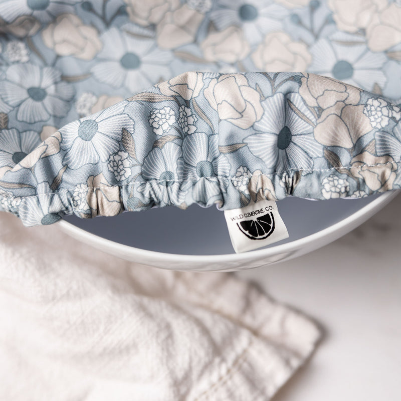 Reusable Dish Cover - Blue Floral