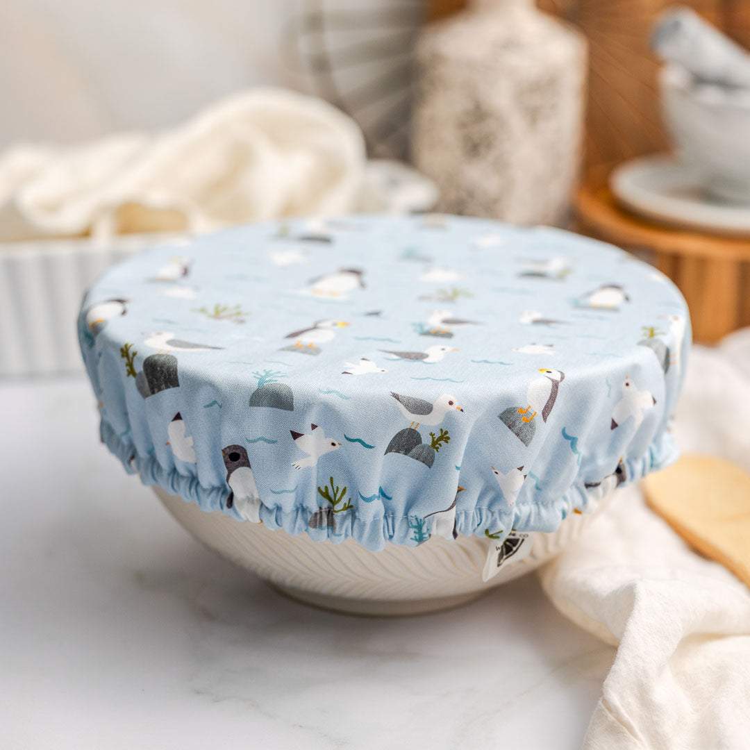 Reusable Dish Cover - Sea Birds