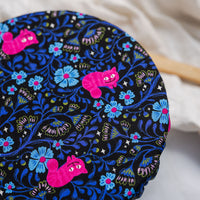 Reusable Dish Cover - Cheshire Cat Black