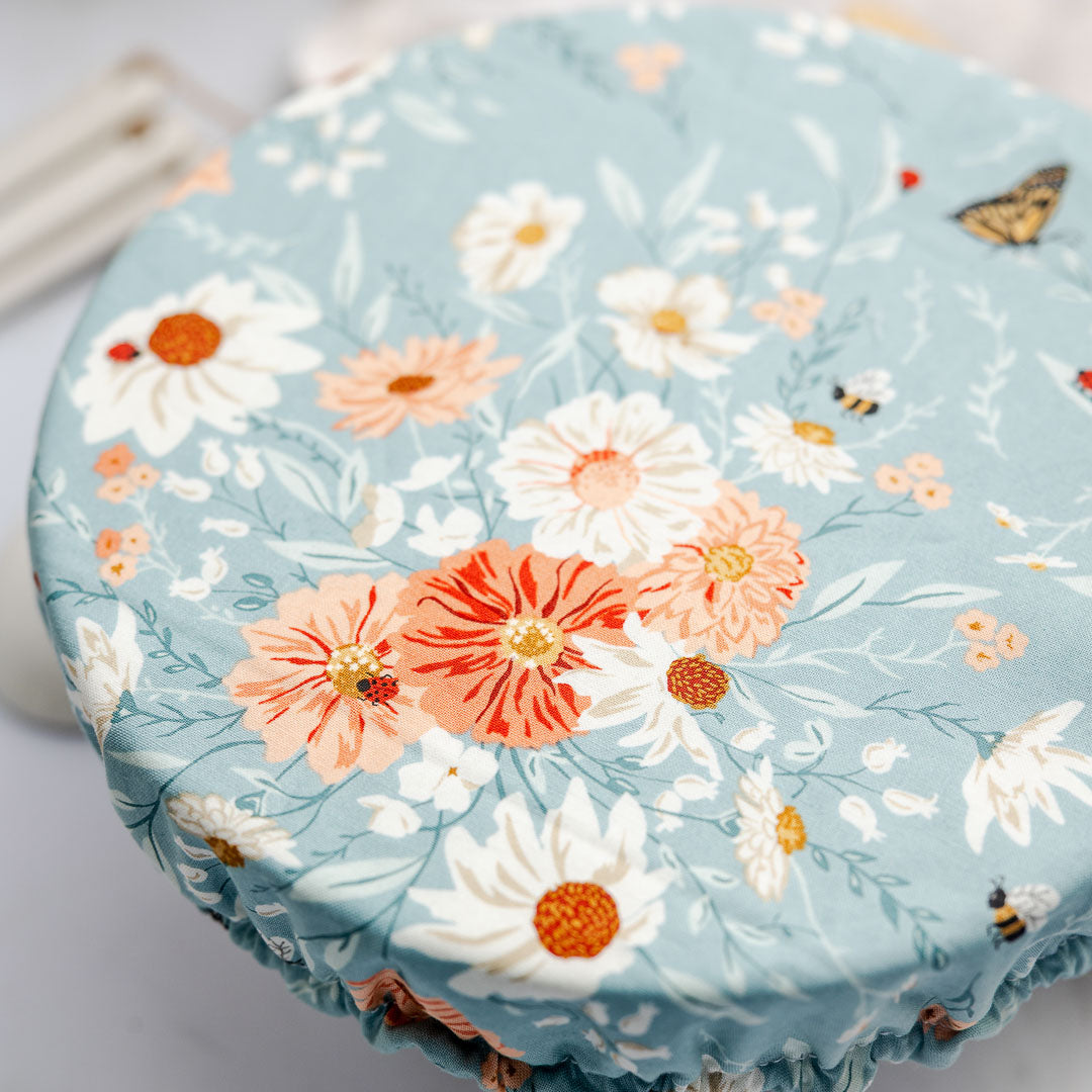 Reusable Dish Cover - Countryside Blooms