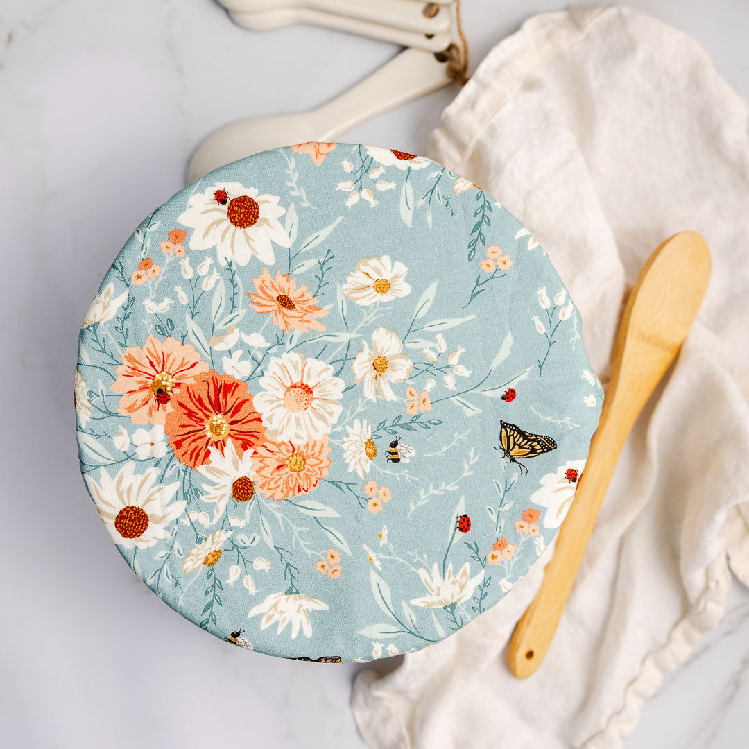 Reusable Dish Cover - Countryside Blooms