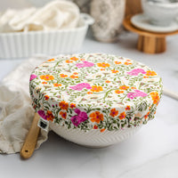 Reusable Dish Cover - Cheshire Cat Cream