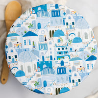 Reusable Dish Cover - Santorini