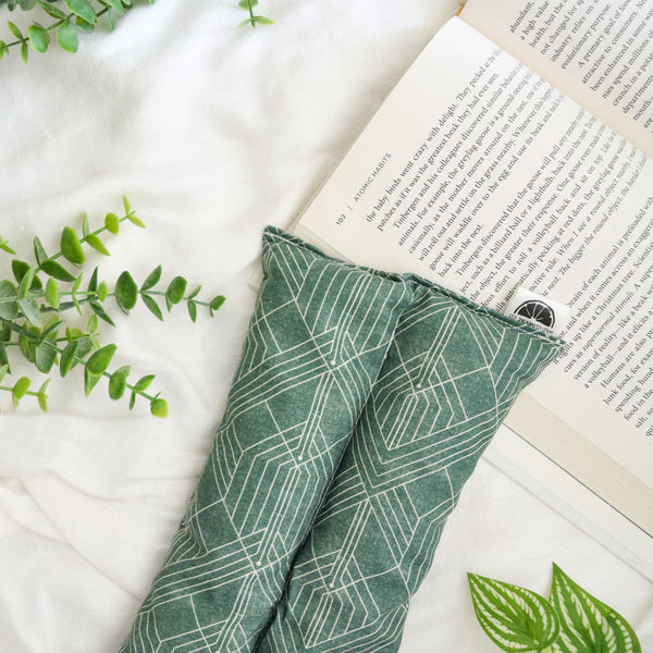 Hot + Cold Therapy Pack - Art Deco Emerald