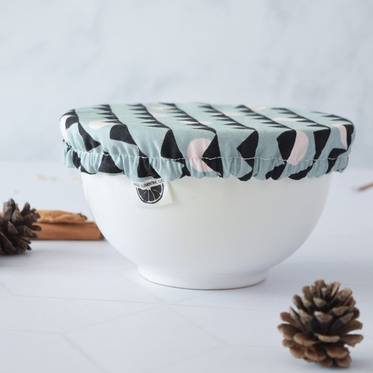 Mint green dish cover