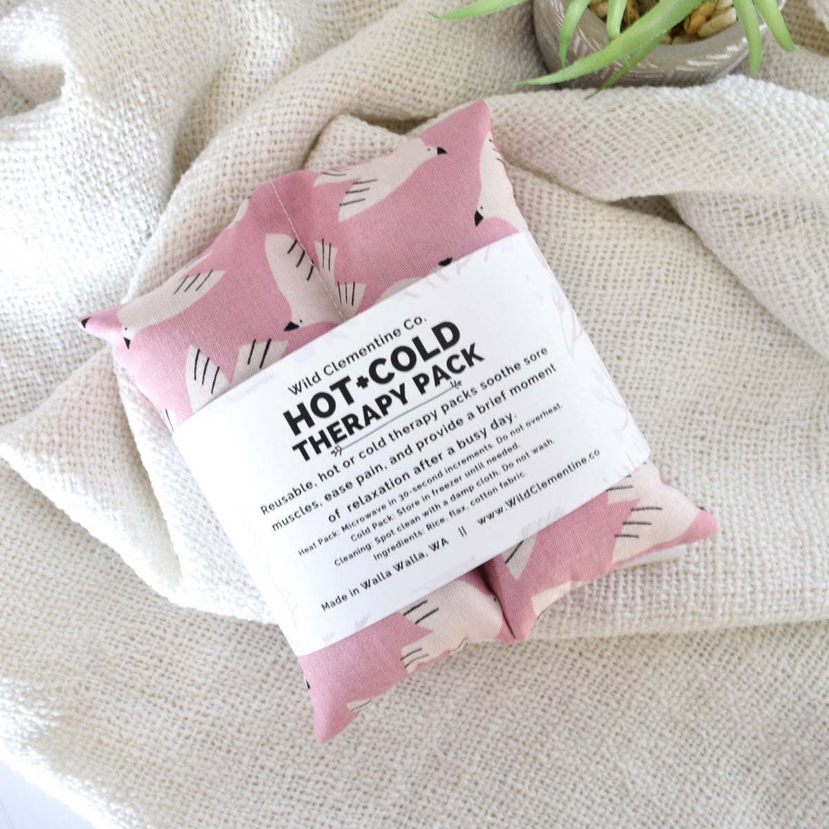 Hot + Cold Therapy Pack - Doves