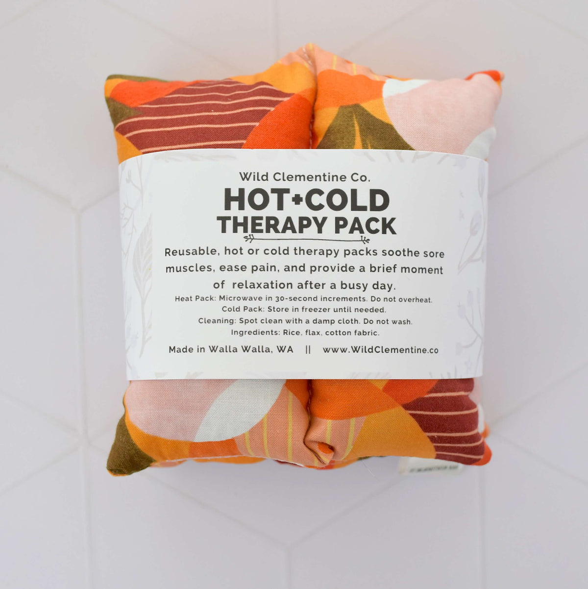 Hot + Cold Therapy Pack - Tropical Sunset