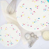 Reusable Dish Covers - Birthday Cake