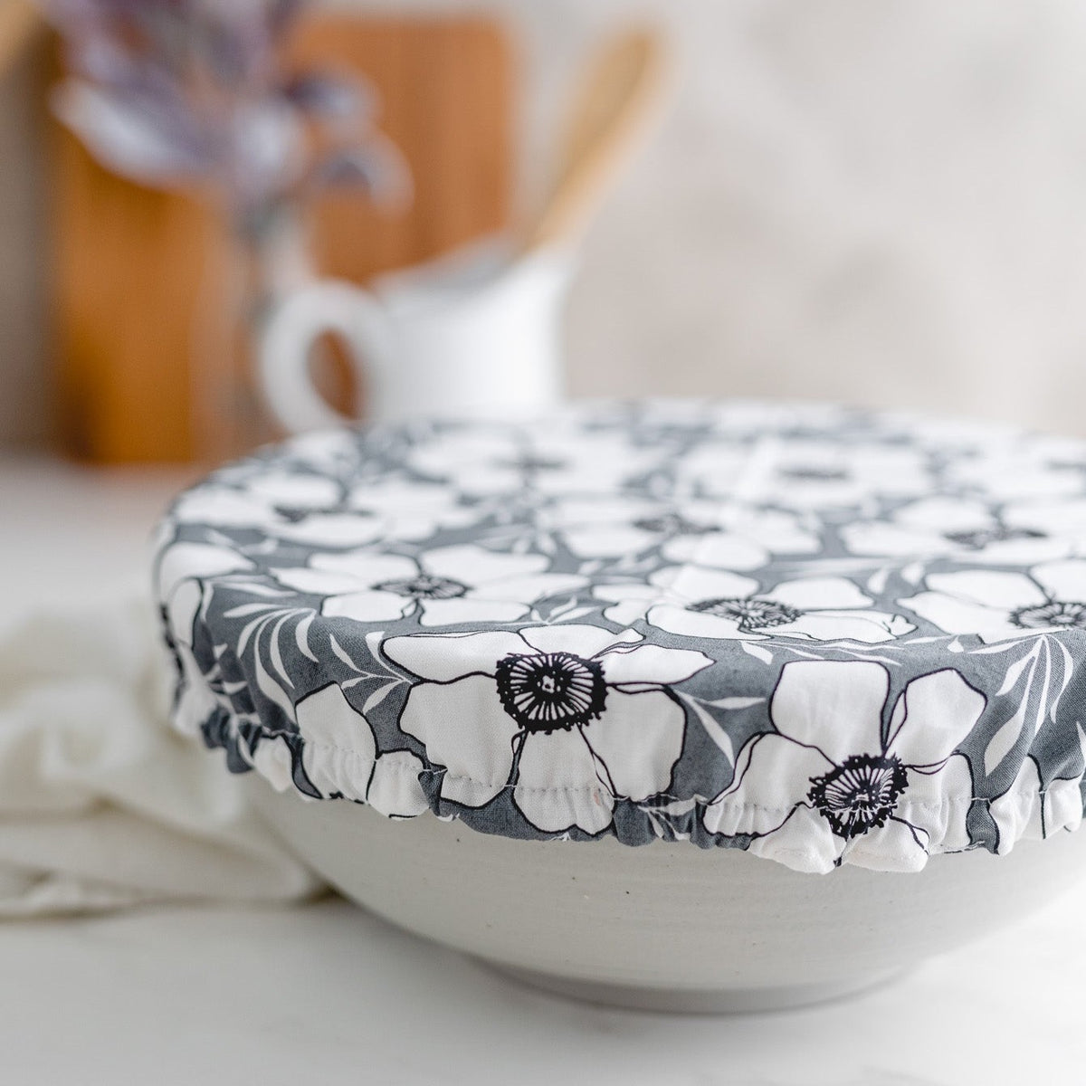 Reusable Dish Covers - Anemone Blooms