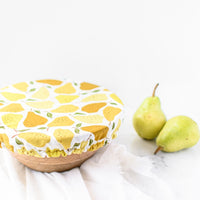 Yellow Pear Dish Cover