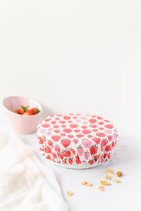 Reusable Dish Covers - Strawberries