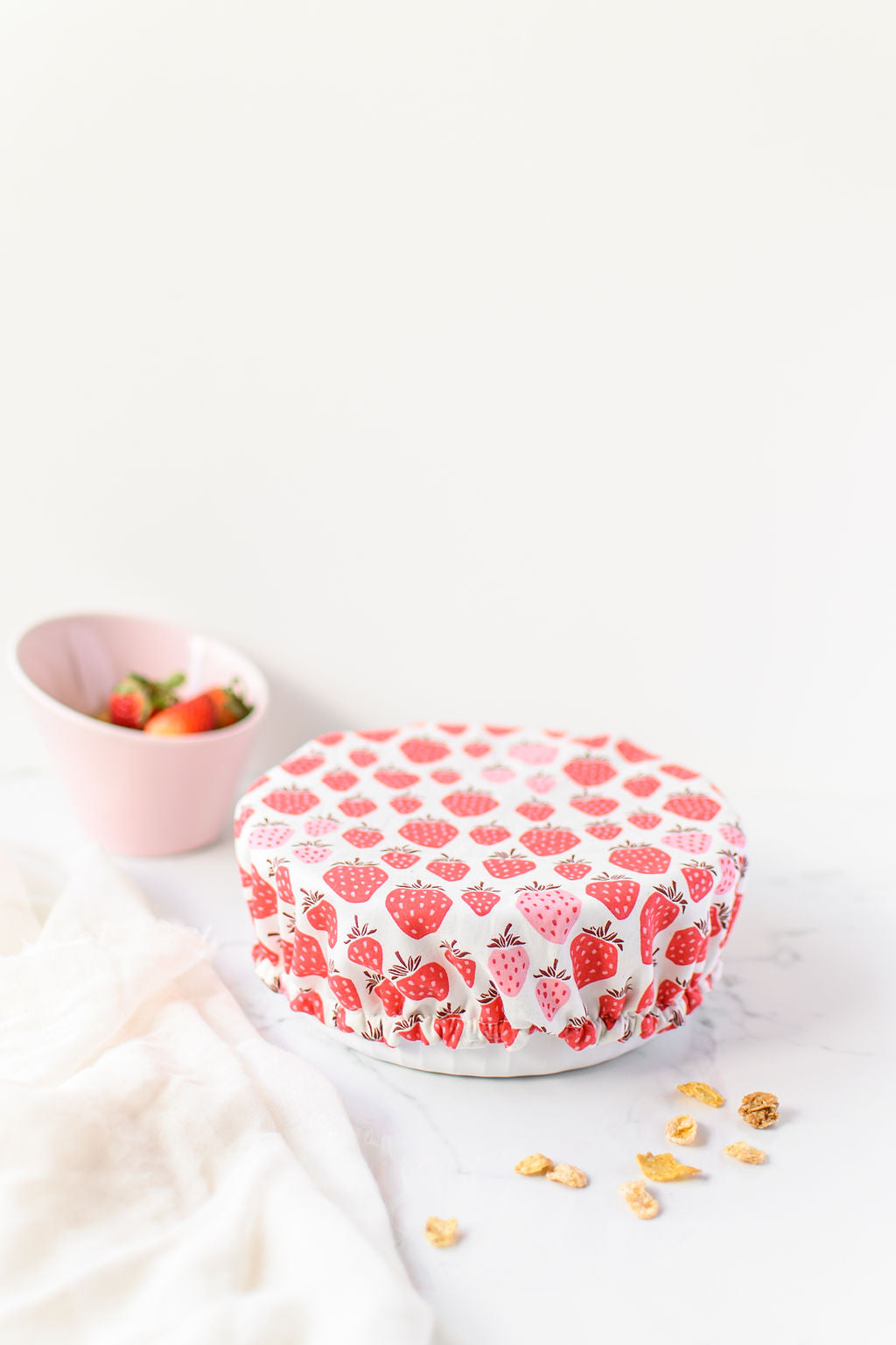 Reusable Dish Covers - Strawberries