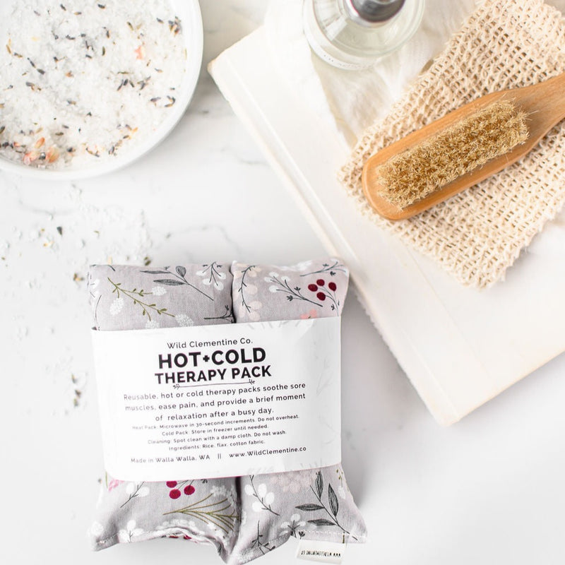 Grey Floral Therapy Pack