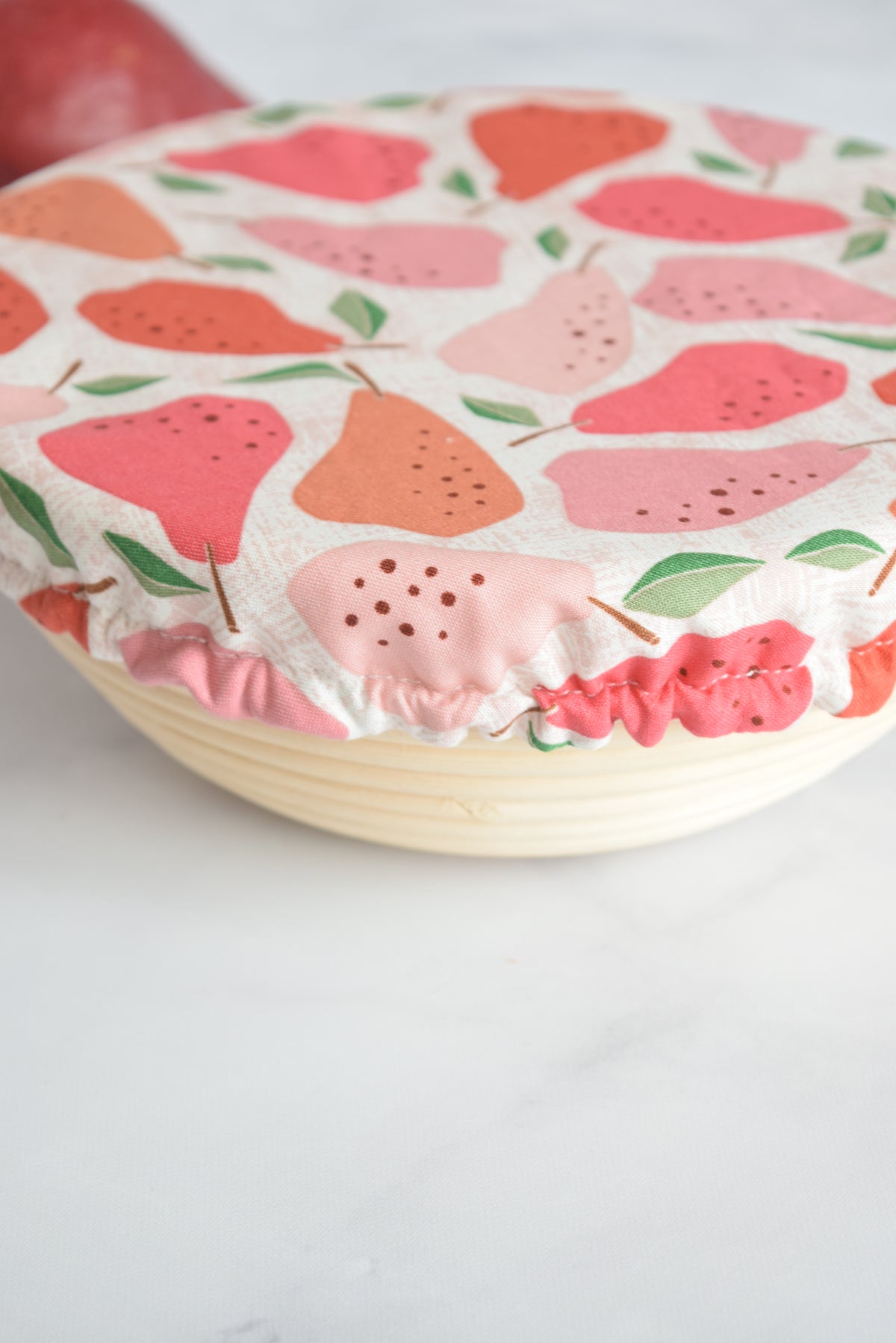 Reusable Dish Covers - Red Pear