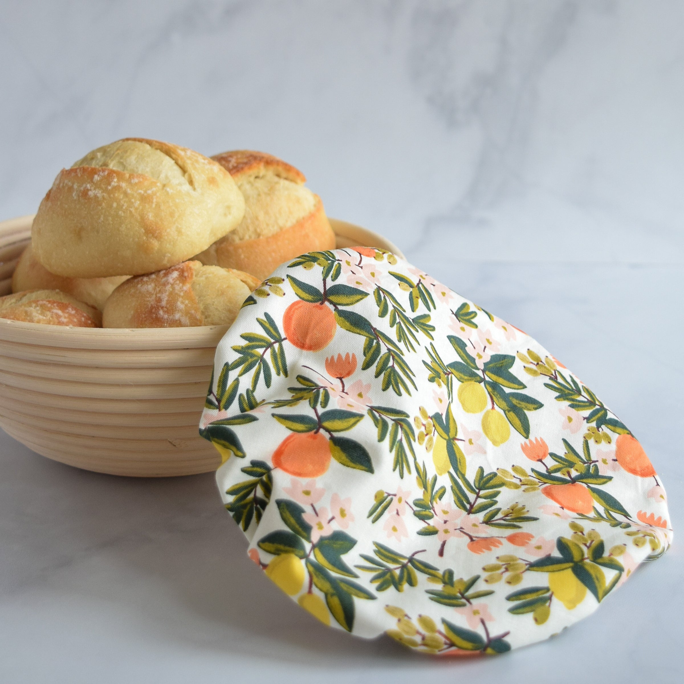 Reusable Washable Cotton Fabric Food Baking Bread Fruit Mixer Bowl