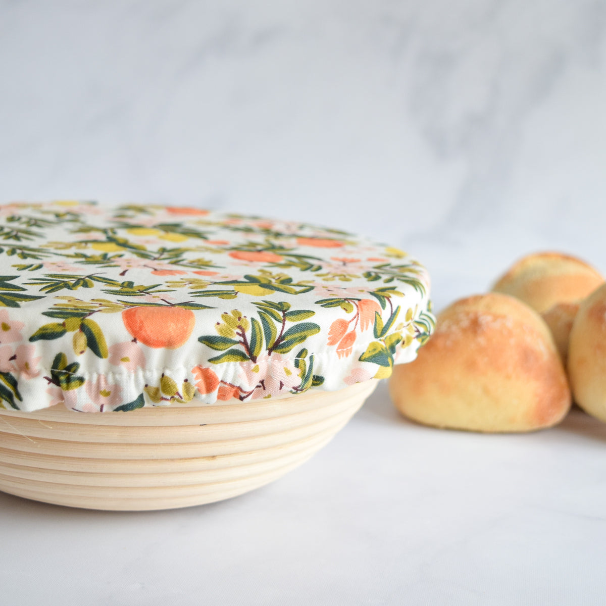 Reusable Dish Covers - Cream Clementine